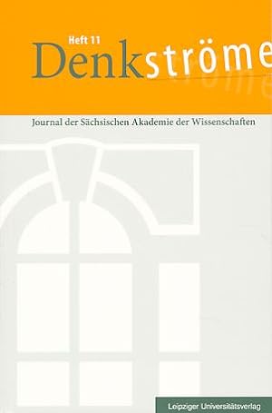 Seller image for Denkstrme Heft 11. Journal der Schsischen Akademie der Wissenschaften zu Leipzig. for sale by Fundus-Online GbR Borkert Schwarz Zerfa