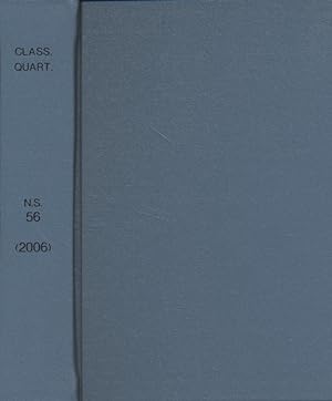 Seller image for The Classical Quarterly, 56. for sale by Fundus-Online GbR Borkert Schwarz Zerfa