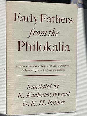 Image du vendeur pour Early Fathers from the Philokalia mis en vente par Beach Hut Books