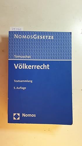 Seller image for Vlkerrecht : (Textsammlung) for sale by Gebrauchtbcherlogistik  H.J. Lauterbach