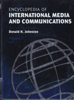 Seller image for Encyclopedia of International Media and Communications: Vol 3, L-P for sale by Never Too Many Books