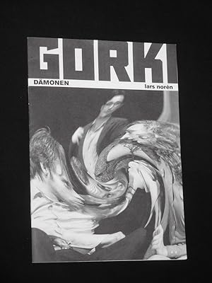 Bild des Verkufers fr Programmheft Maxim Gorki Theater 2000/01. DMONEN von Lars Noren. Insz.: Peter Wittenberg, Bhnenbild: Sascha Gross, Kostme: Sanna Dembrowski, Musik: Gerd Bessler. Mit Beata Lehmann, Frank Seppeler, Regine Zimmermann und Harald Schrott zum Verkauf von Fast alles Theater! Antiquariat fr die darstellenden Knste