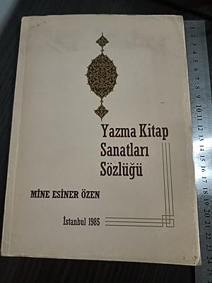 Imagen del vendedor de YAZMA KITAP SANATLARI KATALOGU a la venta por Librakons Rare Books and Collectibles