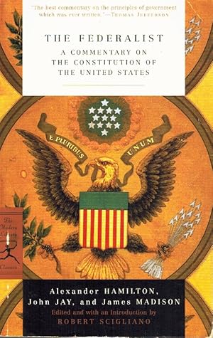 Seller image for THE FEDERALIST A Commentary on the Constitution of the United States for sale by Z-A LLC