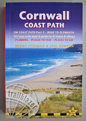 Seller image for Cornwall Coast Path. Part 2 - Bude to Plymouth. Sixth edition. Polyethylene National Trail Map included. for sale by Ariadne Books, PBFA