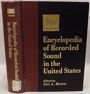 Imagen del vendedor de Encyclopedia of Recorded Sound in the United States (Garland Reference Library of the Humanities, Vol. 936) a la venta por MLC Books