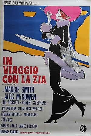 "VOYAGES AVEC MA TANTE (TRAVELS WITH MY AUNT)" Réalisé par George CUKOR en 1972 avec Maggie SMITH...