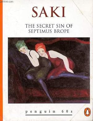 Bild des Verkufers fr The secret sin of septimus brope and other stories. zum Verkauf von Le-Livre