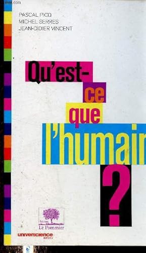 Image du vendeur pour Qu'est-ce que l'humain ? mis en vente par Le-Livre