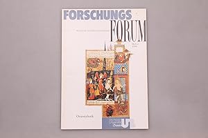 FORSCHUNGSFORUM ORIENTALISTIK. Berichte aus der Otto-Friedrich Universität Bamberg