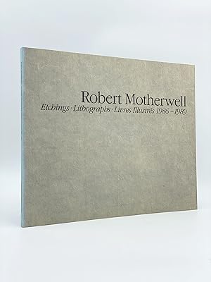 Immagine del venditore per Robert Motherwell: Etchings/Lithographs/Livres Illustrs 1986-1989 venduto da Riverrun Books & Manuscripts, ABAA