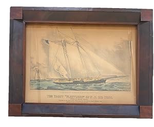 Great Ocean Yacht Race - Currier and Ives Lithograph