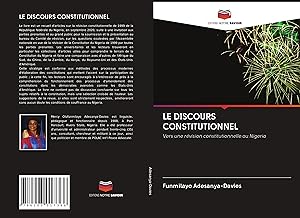 Bild des Verkufers fr LE DISCOURS CONSTITUTIONNEL zum Verkauf von moluna