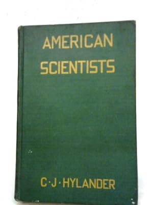 Seller image for American Scientists for sale by World of Rare Books