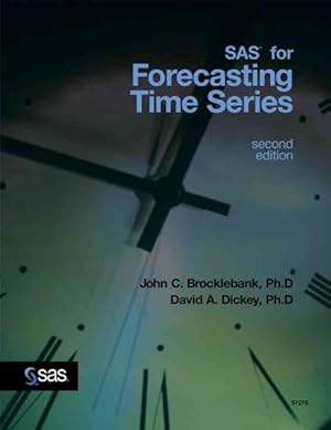 Imagen del vendedor de Sas for Forecasting Time Series a la venta por GreatBookPrices