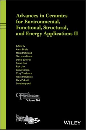 Seller image for Advances in Ceramics for Environmental, Functional, Structural, and Energy Applications II for sale by GreatBookPrices