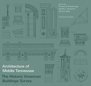 Seller image for Architecture of Middle Tennessee : The Historic American Buildings Survey for sale by GreatBookPrices