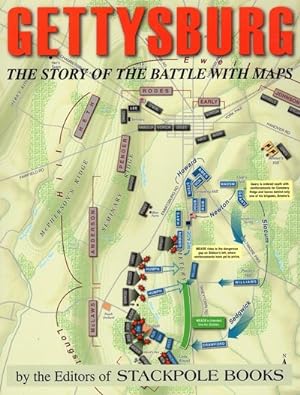 Seller image for Gettysburg : The Story of the Battle With Maps for sale by GreatBookPrices