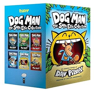 Seller image for Dog Man the Supa Epic Collection : Dog Man / Dog Man Unleashed / Dog Man A Tale of Two Kitties / Dog Man and Cat Kid / Dog Man Lord of the Fleas / Dog Man Brawl of the Wild for sale by GreatBookPrices