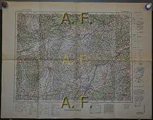 Bild des Verkufers fr M 49 Mnchen, bersichtskarte von Mitteleuropa, 1 : 300.000 (ca. 65 x 50,5 cm) zum Verkauf von Antiquarische Fundgrube e.U.