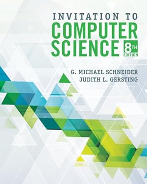 Imagen del vendedor de Invitation to Computer Science a la venta por GreatBookPrices
