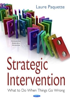 Image du vendeur pour Strategic Intervention : What to Do When Things Go Wrong mis en vente par GreatBookPrices