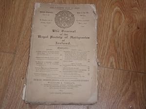 The Journal of the Royal Society of Antiquaries of Ireland Part 2. Vol XXXVIII 30th June, 1907