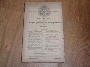 The Journal of the Royal Society of Antiquaries of Ireland Part 4. Vol VI December, 1896