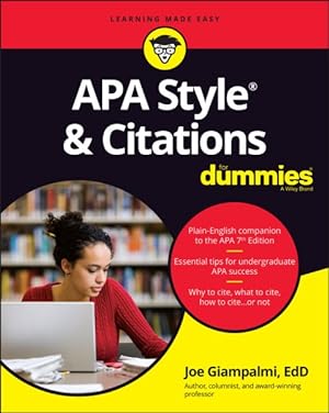 Seller image for APA Style and Citations for Dummies for sale by GreatBookPrices