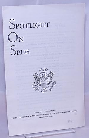 Seller image for Spotlight on Spies for sale by Bolerium Books Inc.