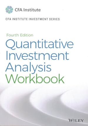 Seller image for Quantitative Investment Analysis for sale by GreatBookPrices