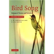 Image du vendeur pour Bird Song: Biological Themes and Variations mis en vente par eCampus