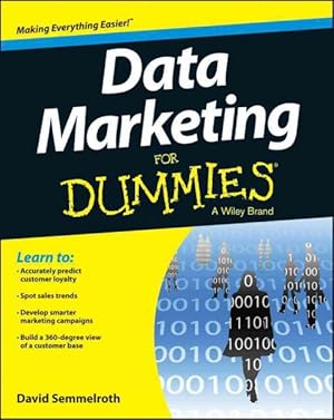 Imagen del vendedor de Data Driven Marketing for Dummies a la venta por GreatBookPrices