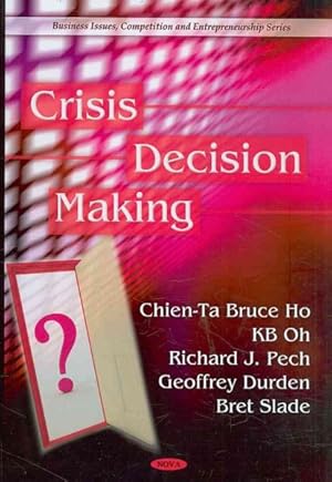 Seller image for Crisis Decision Making for sale by GreatBookPrices