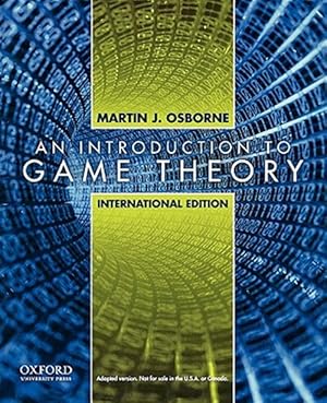 Immagine del venditore per Introduction to Game Theory venduto da GreatBookPrices