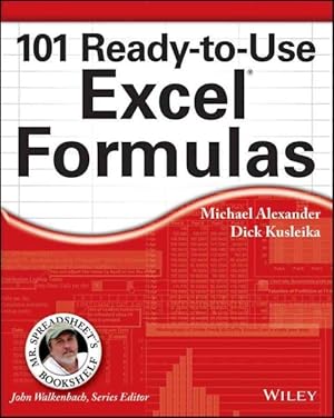 Imagen del vendedor de 101 Ready-to-Use Excel Formulas a la venta por GreatBookPrices