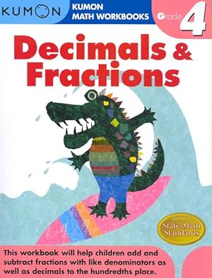 Imagen del vendedor de Decimals & Fractions : Grade 4 a la venta por GreatBookPrices