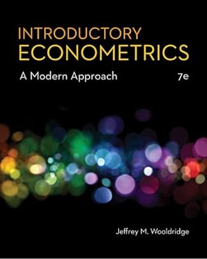 Immagine del venditore per Introductory Econometrics : A Modern Approach venduto da GreatBookPrices