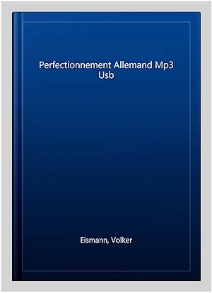 Imagen del vendedor de Perfectionnement Allemand Mp3 Usb -Language: french a la venta por GreatBookPrices