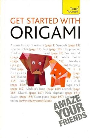 Seller image for Get Started With Origami for sale by GreatBookPrices