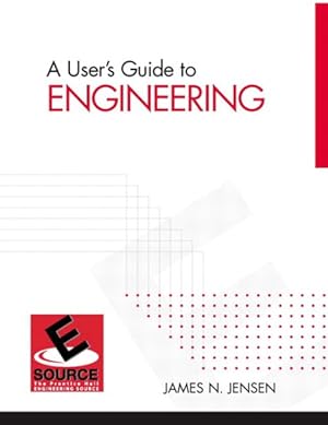 Seller image for User's Guide to Engineering for sale by GreatBookPrices