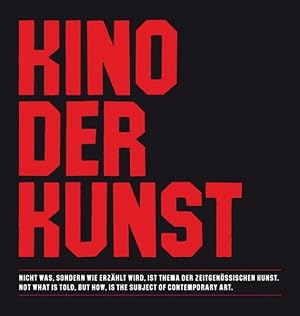 Image du vendeur pour Kino Der Kunst mis en vente par GreatBookPrices