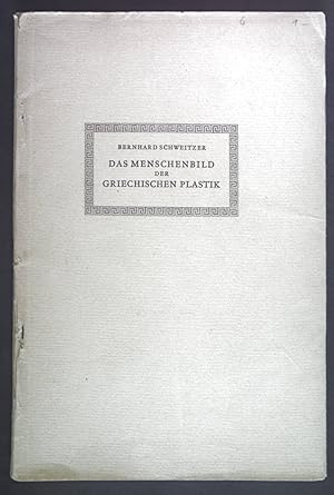 Imagen del vendedor de Das Menschenbild der griechischen Plastik. Potsdamer Vortrge II. a la venta por books4less (Versandantiquariat Petra Gros GmbH & Co. KG)