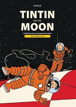 Imagen del vendedor de Tintin on the Moon : Destination Moon / Explorers on the Moon a la venta por GreatBookPrices