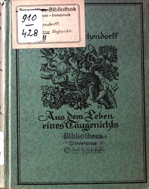 Bild des Verkufers fr Aus dem Leben eines Taugenichts; Die Glcksritter; zum Verkauf von books4less (Versandantiquariat Petra Gros GmbH & Co. KG)