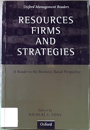 Seller image for Resources Firms and Strategies. for sale by books4less (Versandantiquariat Petra Gros GmbH & Co. KG)