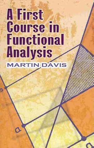 Imagen del vendedor de First Course in Functional Analysis a la venta por GreatBookPrices