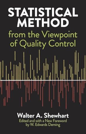 Seller image for Statistical Method from the Viewpoint of Quality Control for sale by GreatBookPrices