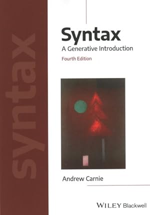 Seller image for Syntax : A Generative Introduction for sale by GreatBookPrices