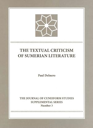 Immagine del venditore per Textual Criticism of Sumerian Literature venduto da GreatBookPrices